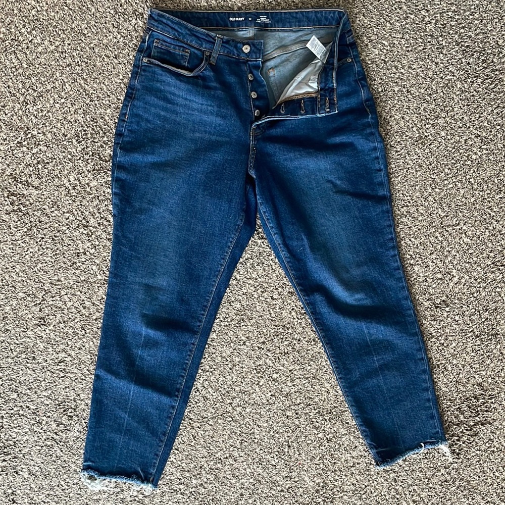 Old Navy Curvy OG Straight High Waisted Jeans - Sz 14